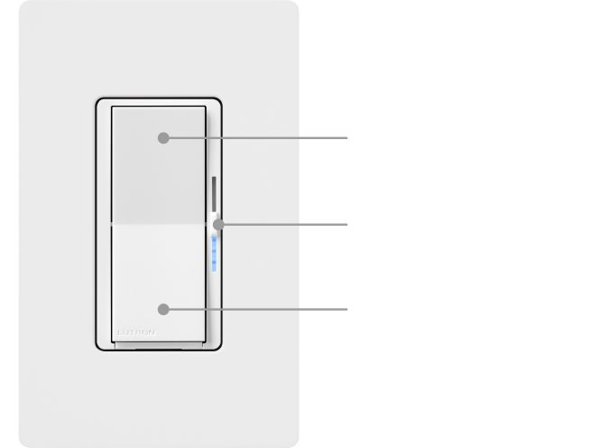 Diva Smart Dimmer Switch for ELV Lighting Caseta by Lutron